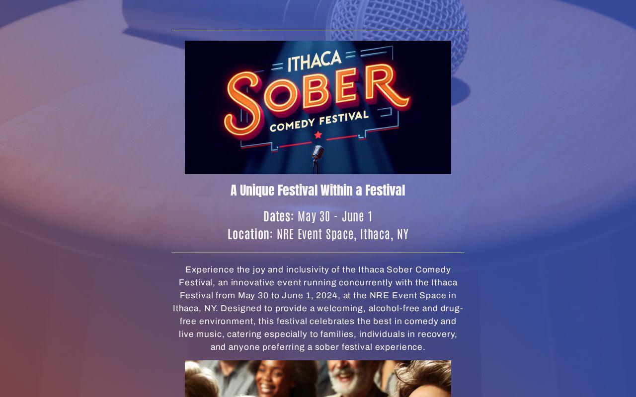 Ithaca sober comedy festival